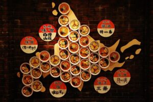 New Chitose Airport terminal building in Hokkaido Japan