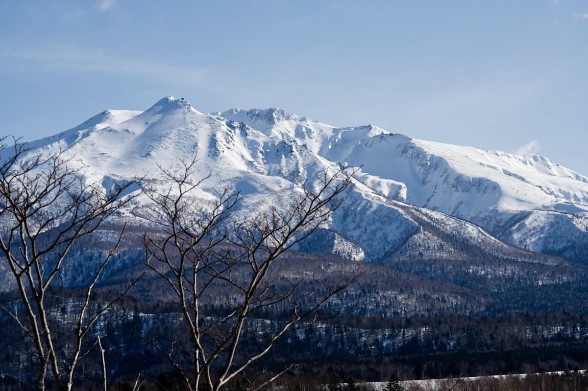 Mount Asahidake in Daisetsuzan National Park, Hokkaido highest peak
