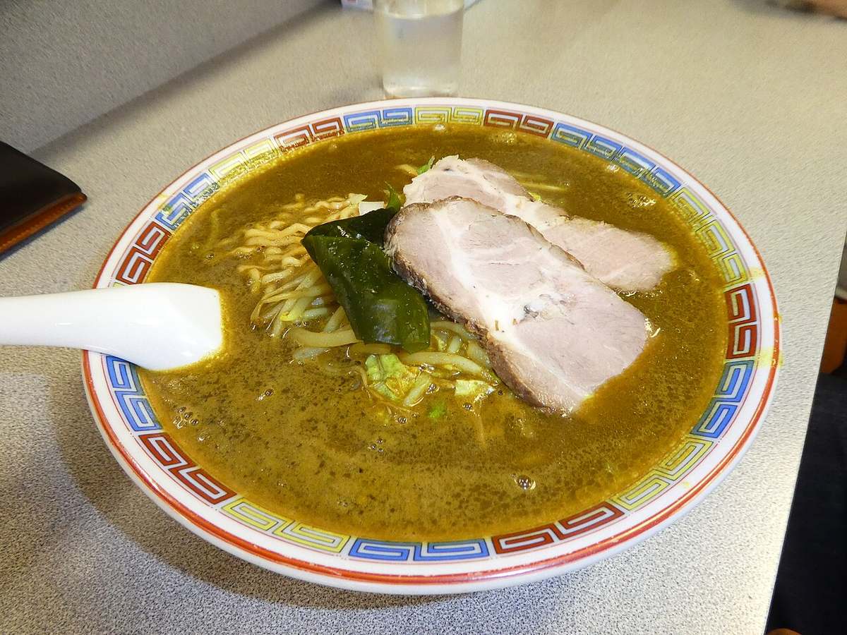 Curry Ramen in Hokkaido Japan