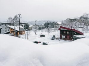 hokkaido snow mountain winter