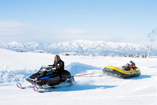 Bibai Snow Land Experience with Lunch and a Snowmobile Activity - Starting at Bibai Station and riding to the snow