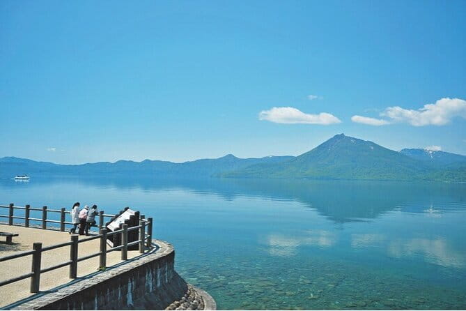 Clearest Lake in Japan National Park package of Shikotsu lake - Fishing at Polopinai and the Shikotsukokanko Center