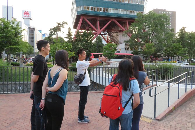 Enjoy Foods and Drink! Walking Downtown of Sapporo with Ken-san. - Following the Sosei River Through the City