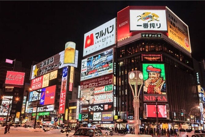 Exploring Hokkaido Nightlife Susukino Evening Walking Tour - Starting at Susukino Station at 9 pm