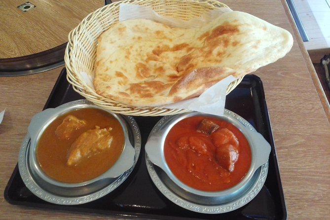Mountain Bike Tour from Sapporo Including Hoheikyo Onsen and Lunch - Curry and naan make a better-than-expected lunch