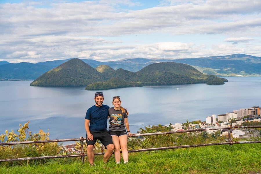 Mt. Usu: Hike to the crater and see the stunning Lake Toya! - The crater path and wide views