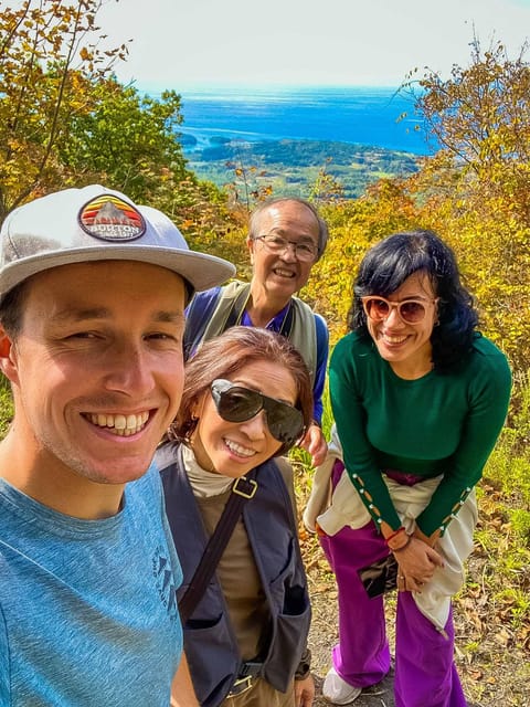 Mt. Usu: Hike to the crater and see the stunning Lake Toya! - Through the forest toward the crater path
