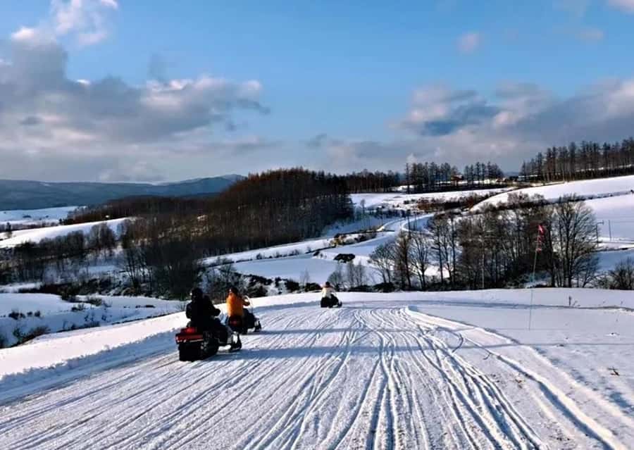Sapporo: Furano Lavender & Biei Blue Pond Tour with Lunch - 11:20 AM at the rare Shirahige Falls