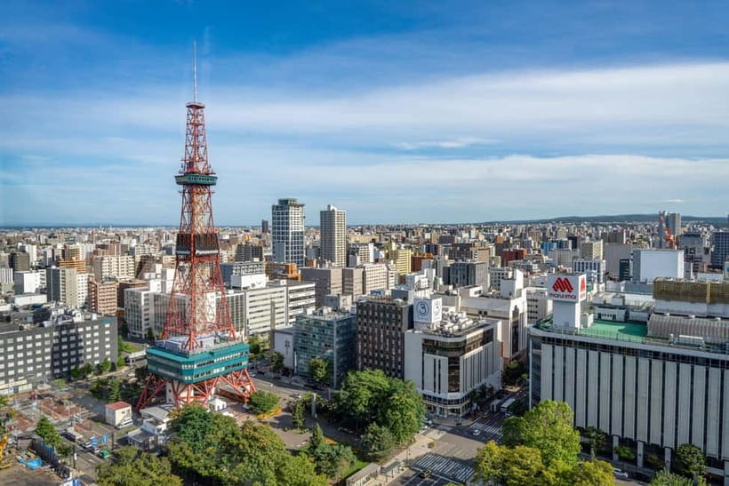 Sapporo Highlights: Golden Route Morning Guided Walking Tour - Beginning beneath the TV Tower