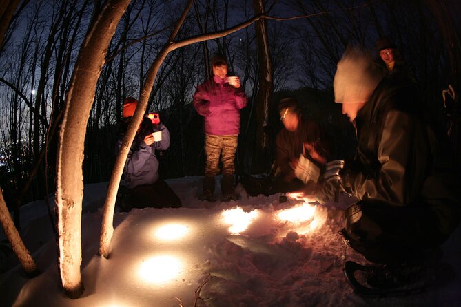 Sapporo Night Hike and Night View Private Guided Experience - Starting the night walk with local guidance
