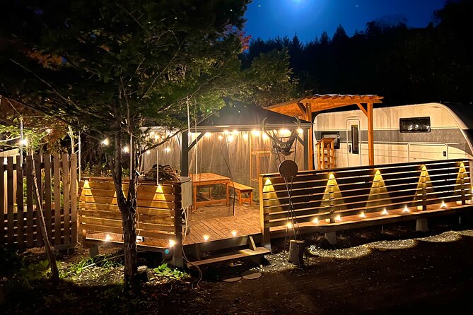 Snow camping experience with a camping trailer near Sapporo - What the $298.87 group price really covers