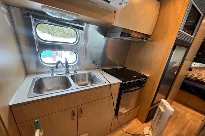 Snow camping experience with a camping trailer near Sapporo - The morning checkout and return transfer