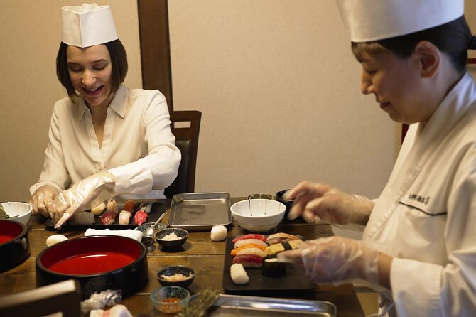 Taught by a professional! Making sushi with Hakodate's Fresh Fish - How the professional lesson works