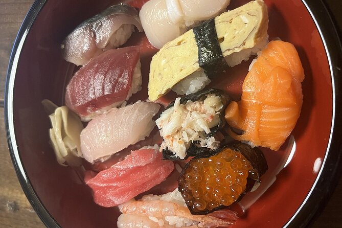 Taught by a professional! Making sushi with Hakodate's Fresh Fish - What the 90 minutes include
