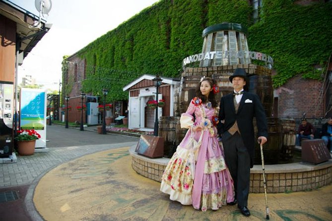 Time Slip Experience in Hakodate with Custom Dress - Dressing up at Hakodate Meijikan