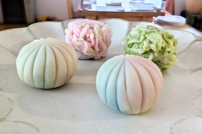 Wagashi traditional japanese sweets class - Matcha, tasting, and packing your sweets